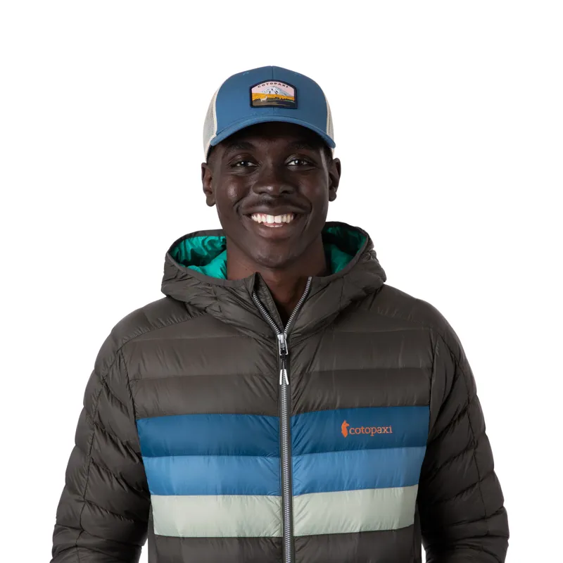 Cotopaxi Llamascape Trucker Hat - Denim-2